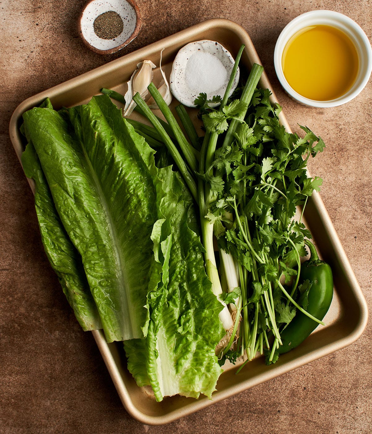 ingredients for aji sauce