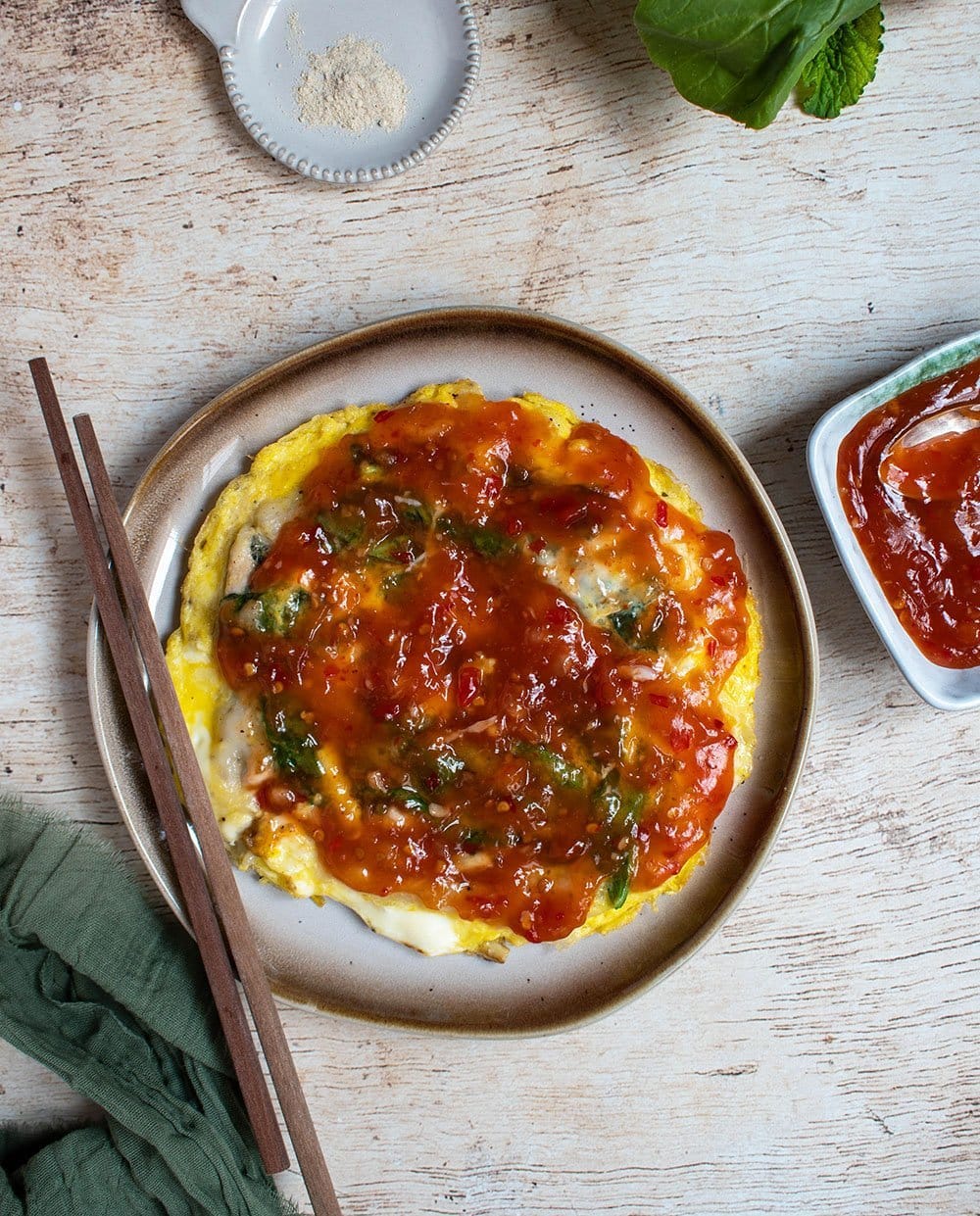 taiwanese oyster omelette