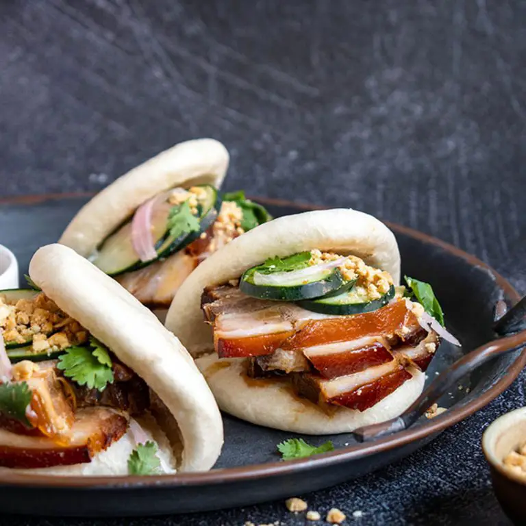 Braised Pork Belly Bao - Cherry On My Sundae