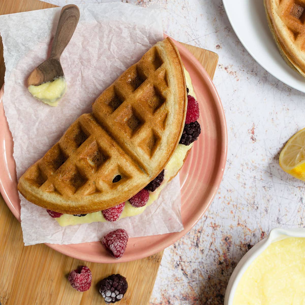 Crispy Belgian Waffles - Jo Cooks