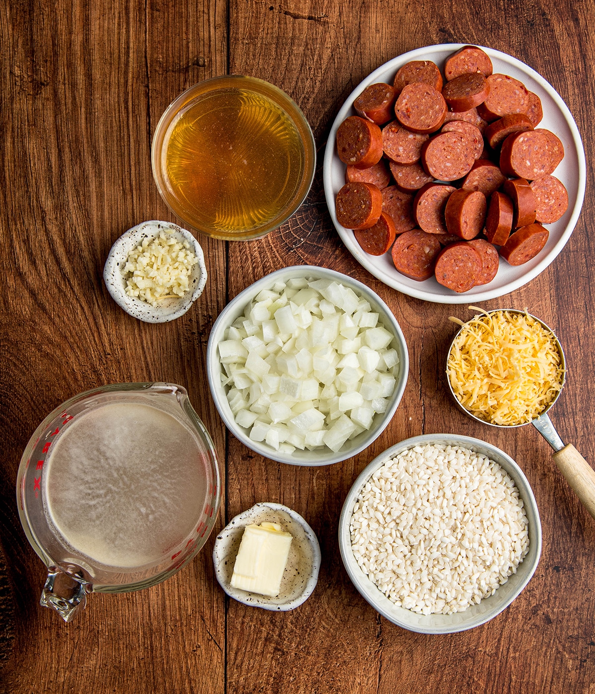 ingredients for risotto