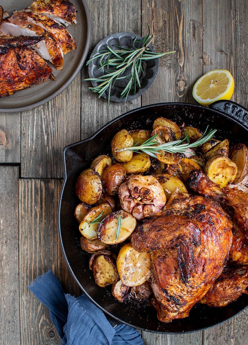 spiced roasted chicken