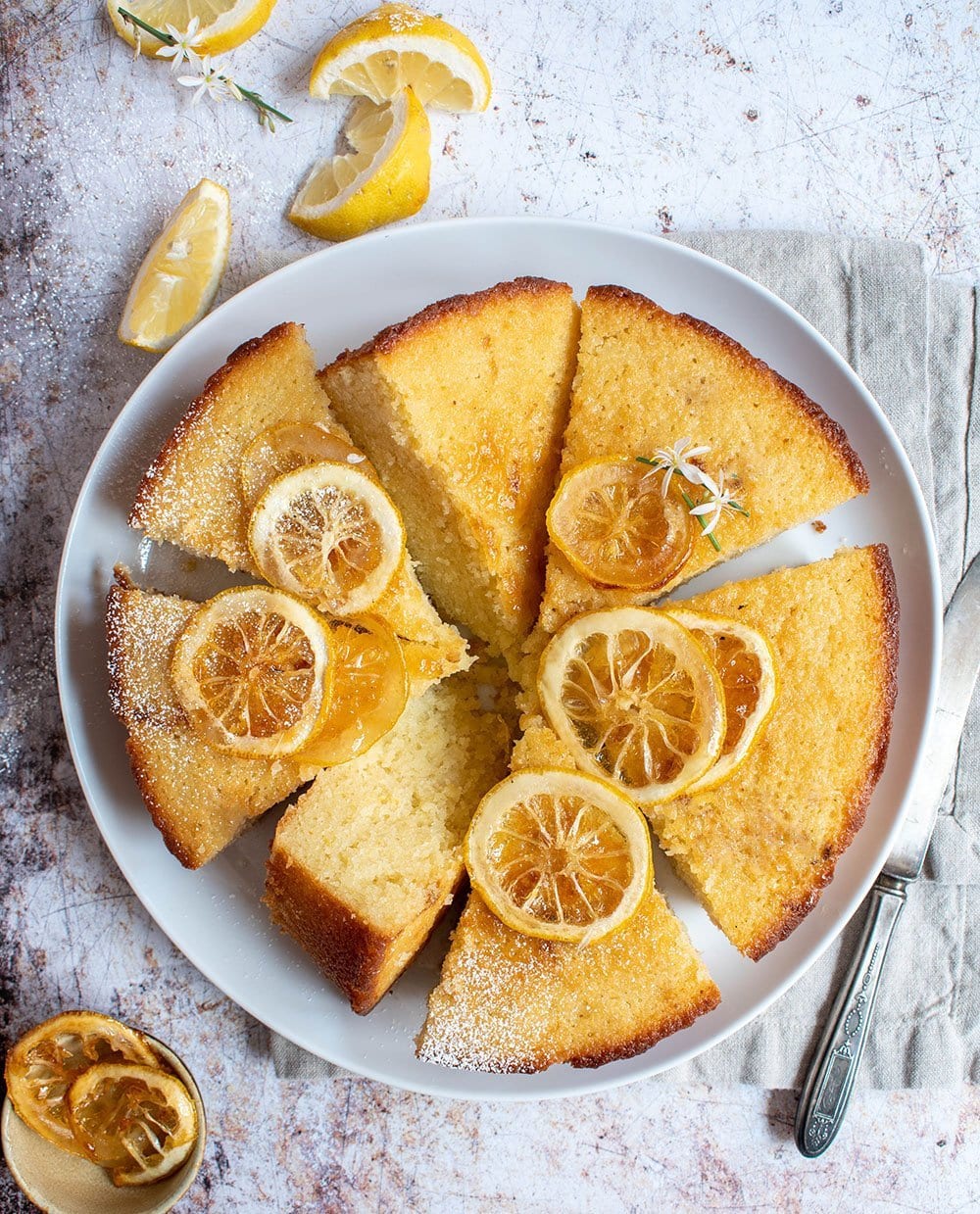 Lemon Olive Oil Cake - Cherry on my Sundae