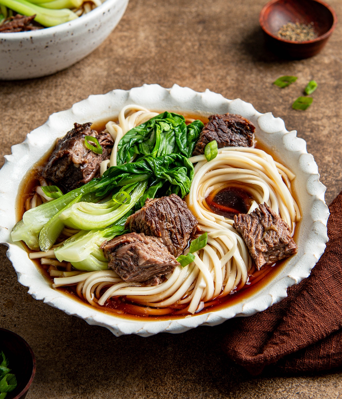 chinese braised beef stew noodles