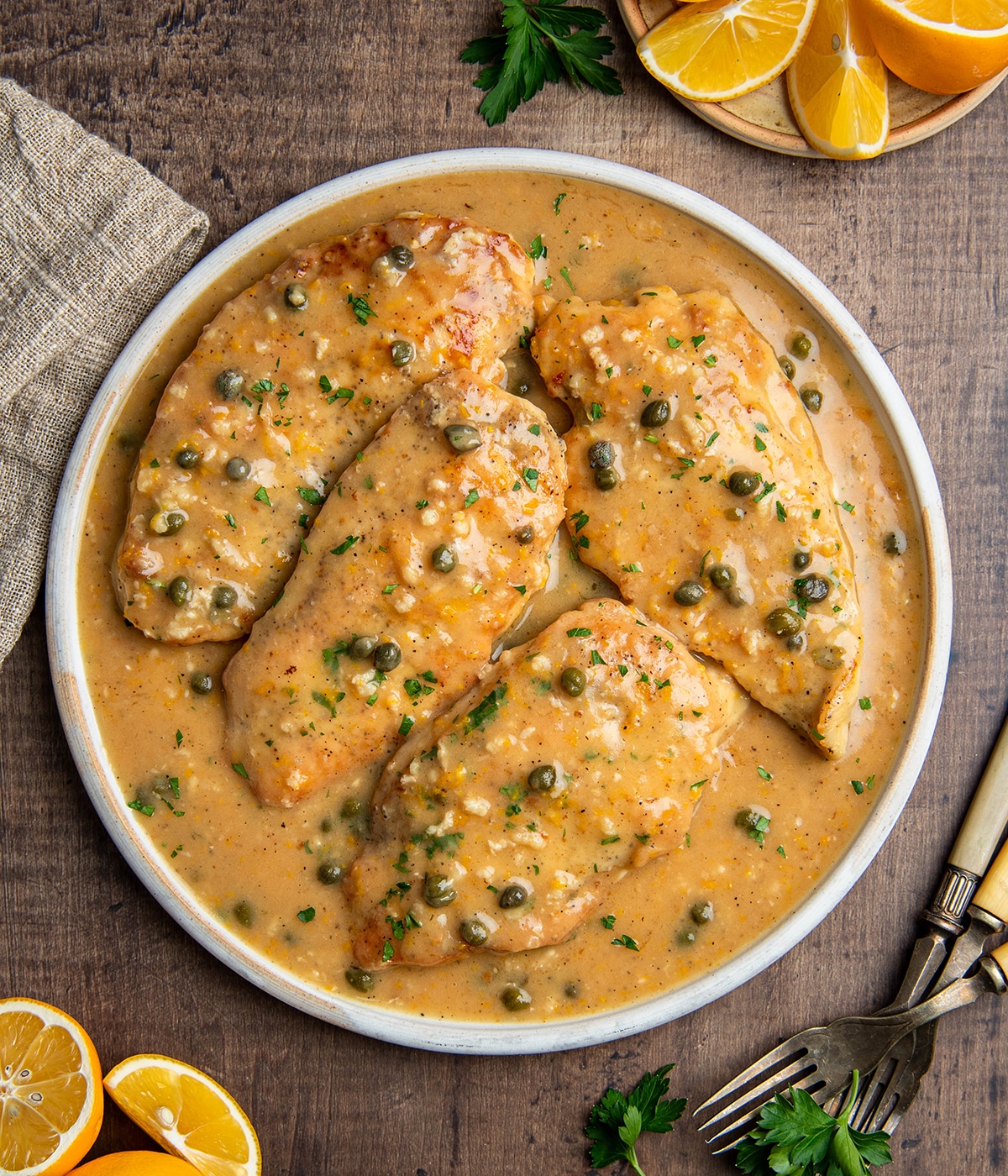 meyer lemon chicken picatta