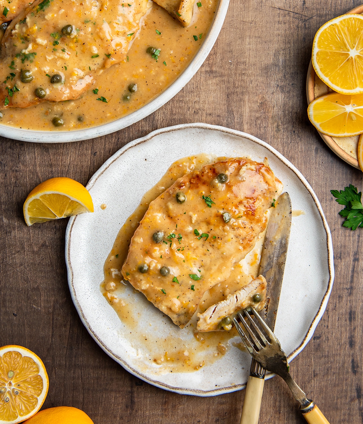 meyer lemon chicken picatta