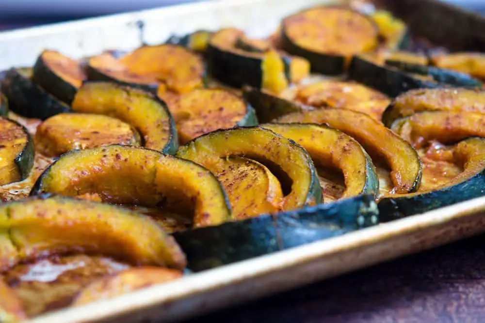 Cinnamon Spiced Roasted Kabocha Squash - Cherry on my Sundae