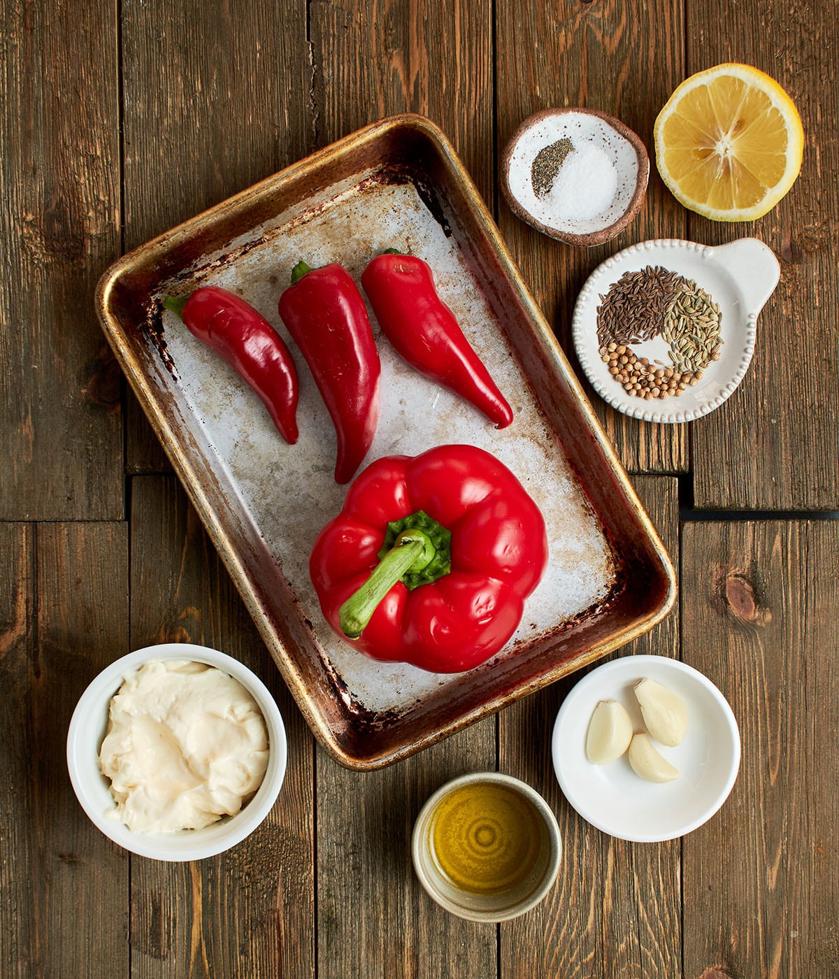 ingredients for harissa