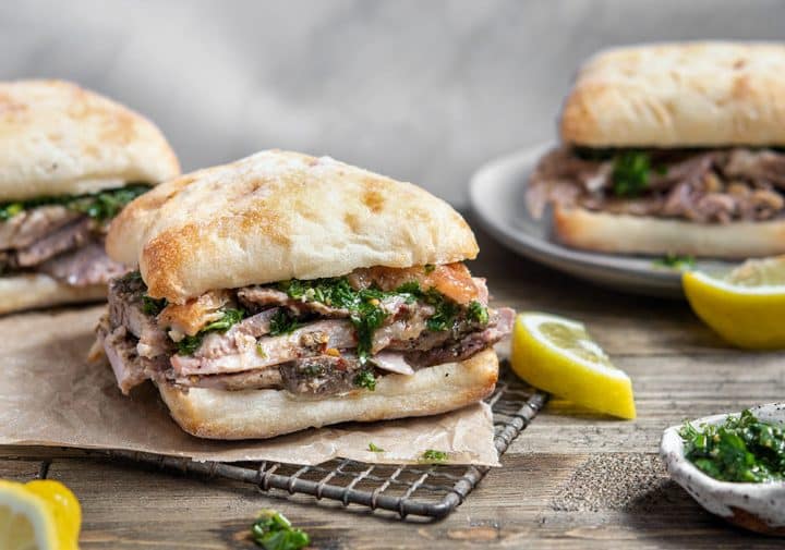 porchetta sandwich