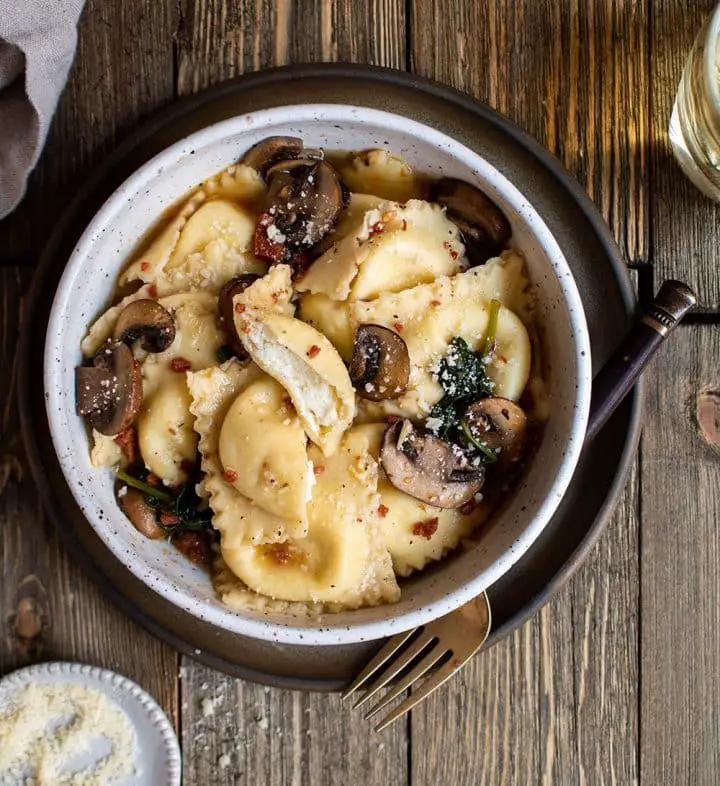 ricotta ravioli