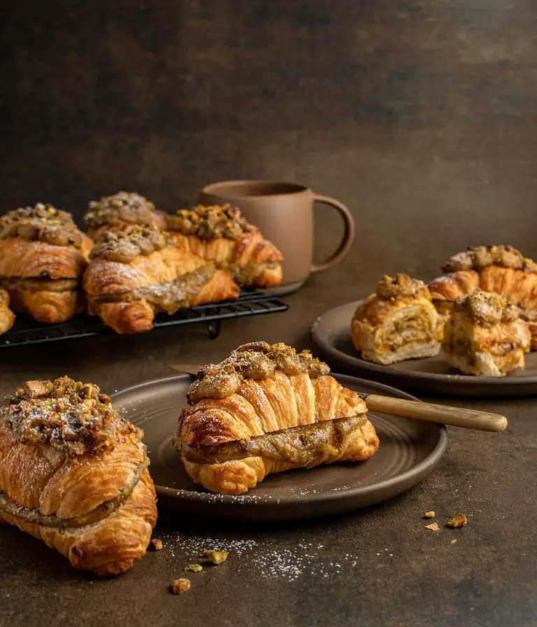 Pistachio Croissants - Cherry on my Sundae