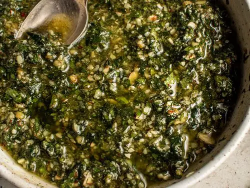 The Ultimate Walnut Almond Basil Pesto