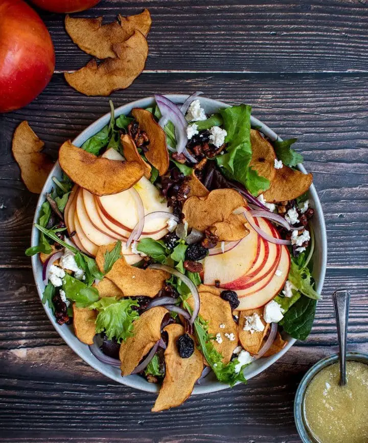 fall harvest apple salad