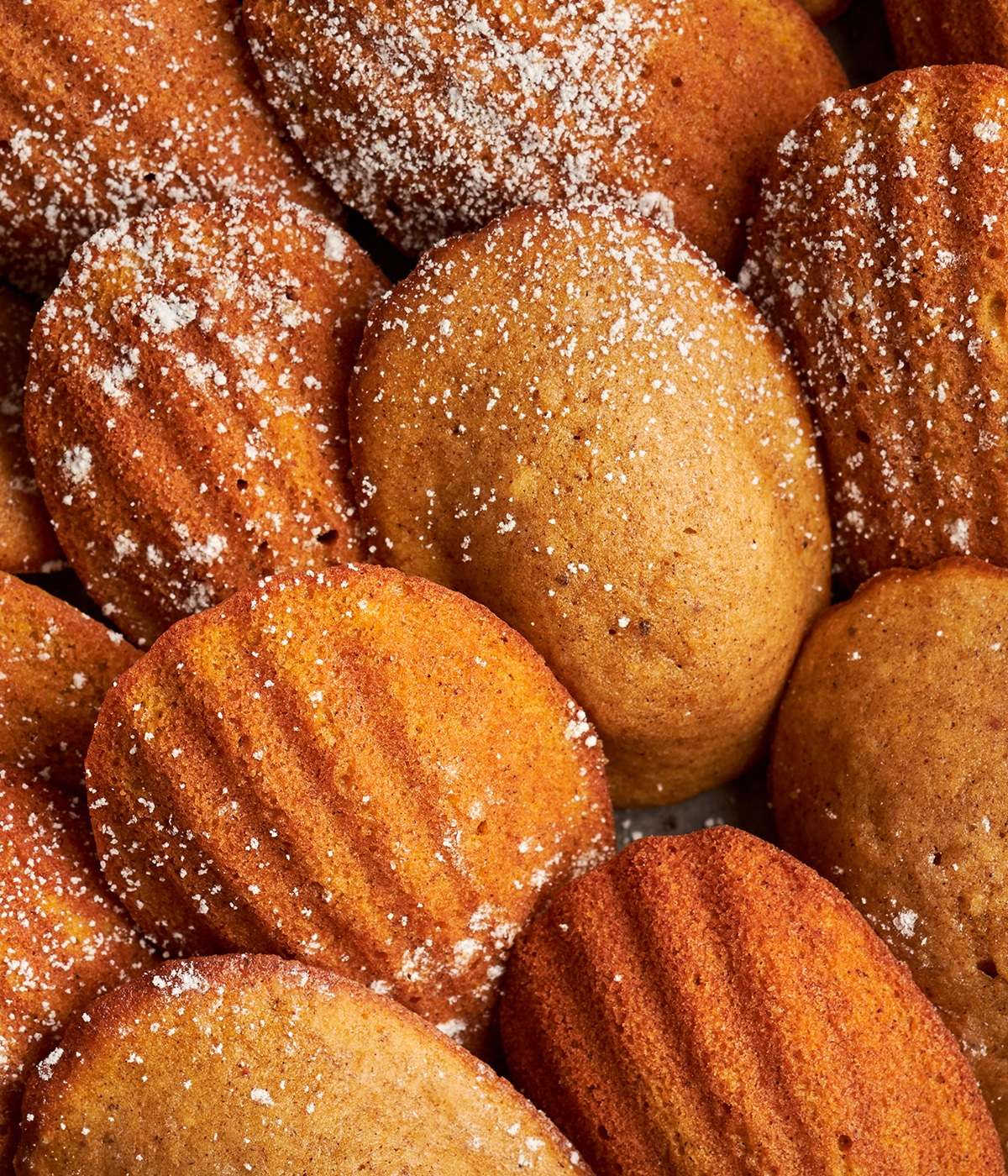 browned butter pumpkin madeleines