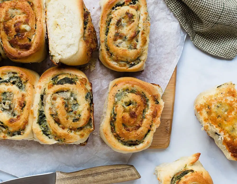 spinach artichoke pinwheels