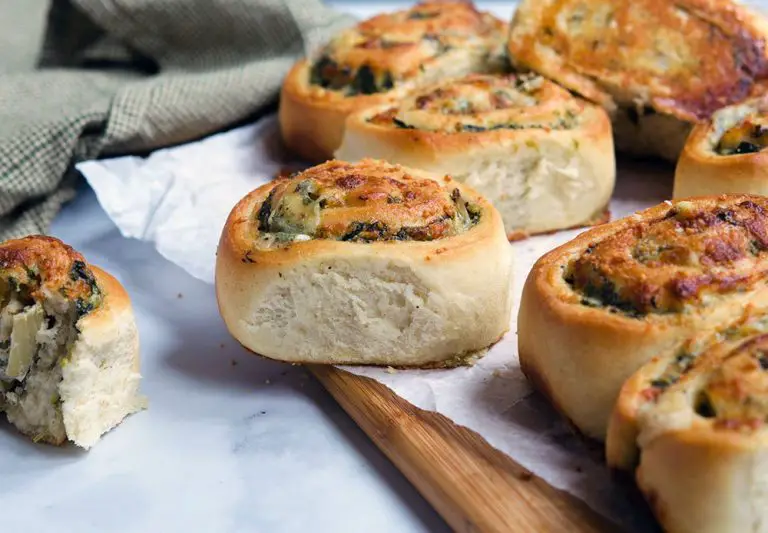 Spinach Artichoke Pinwheels - Cherry On My Sundae