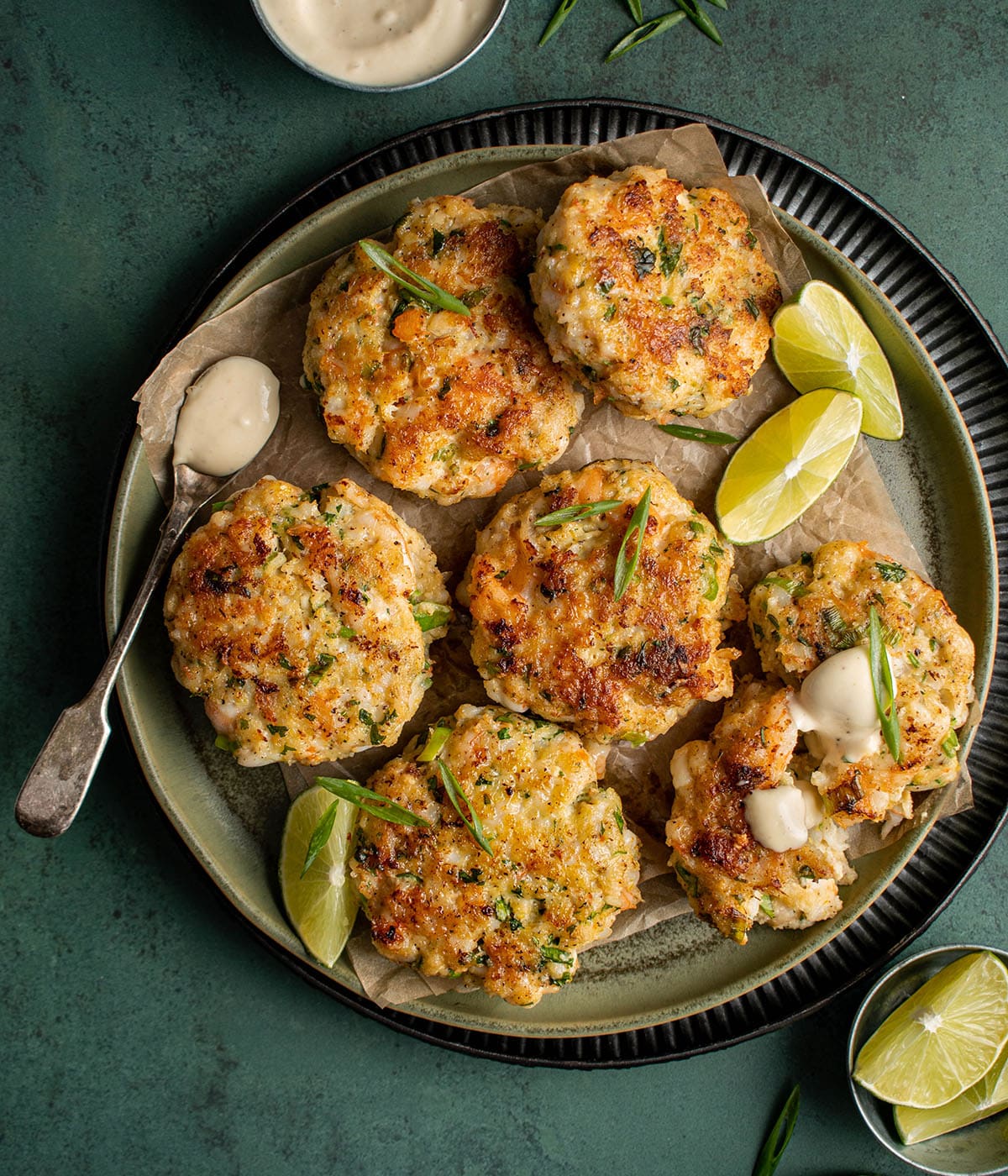 Green Curry Shrimp Cakes - Cherry on my Sundae