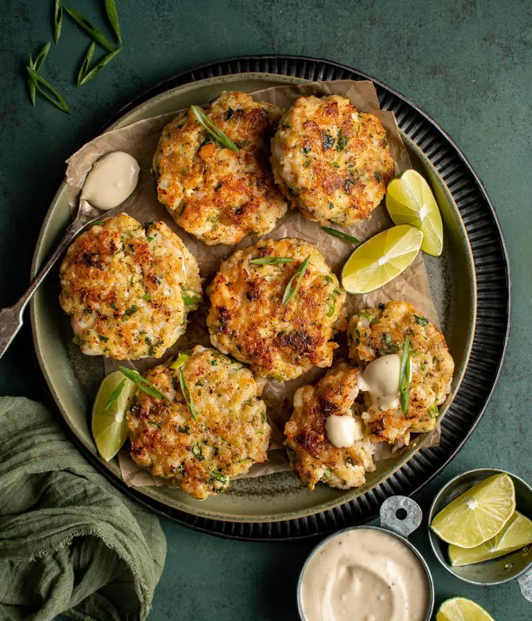 Green Curry Shrimp Cakes - Cherry on my Sundae