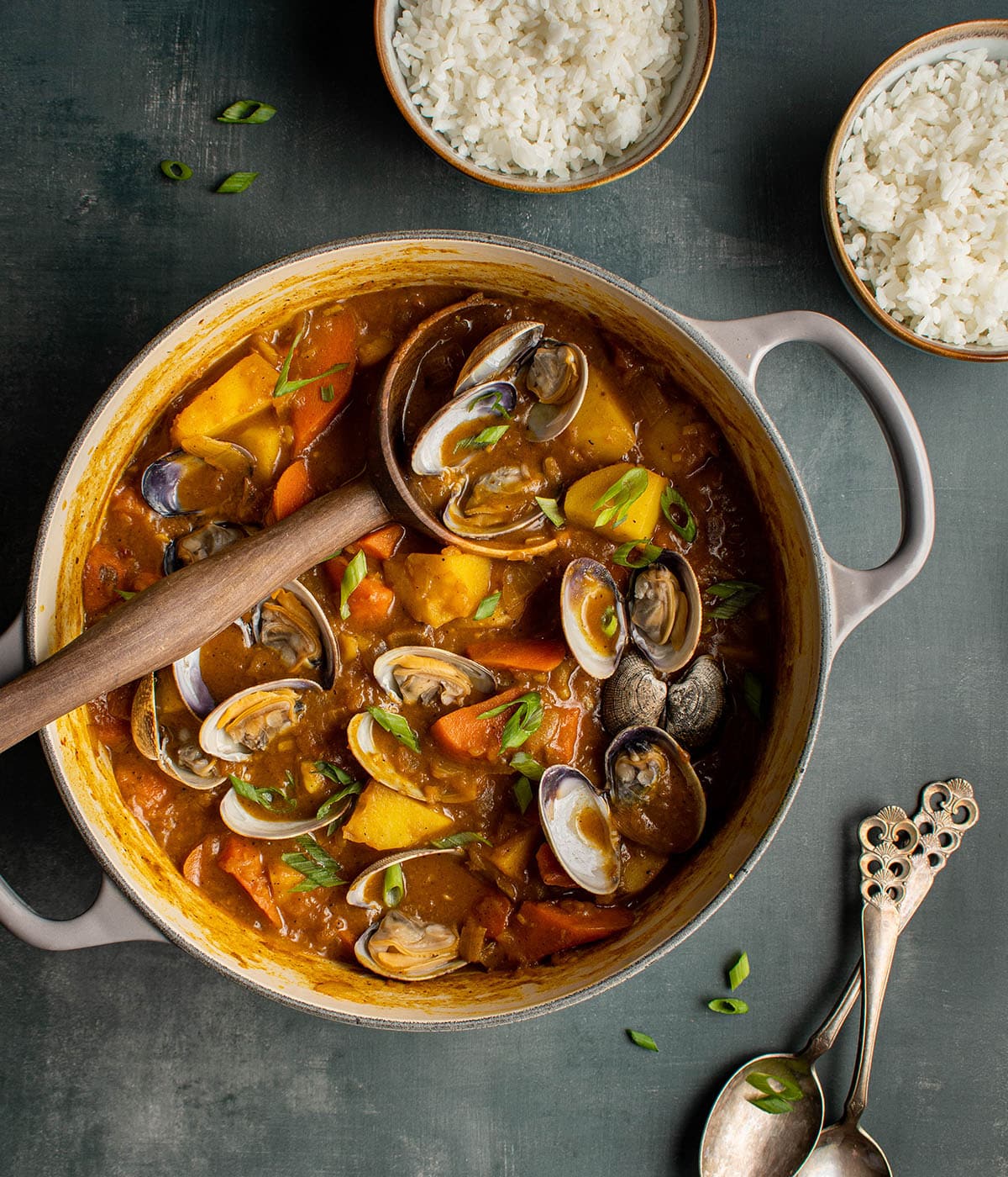 Japanese clam curry