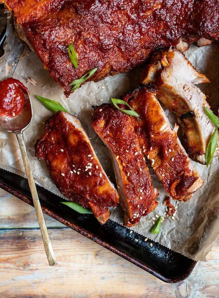 Spicy Korean Pork Ribs Cherry On My Sundae   Korean Pork Ribs 8 720x979 