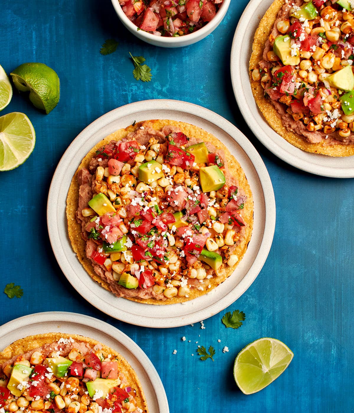 street corn tostadas