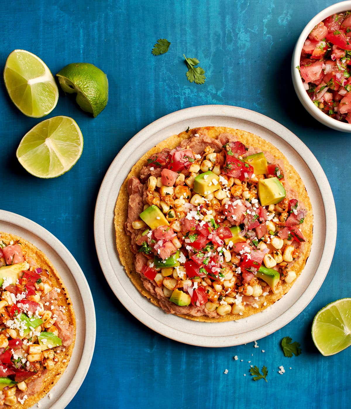 street corn tostadas