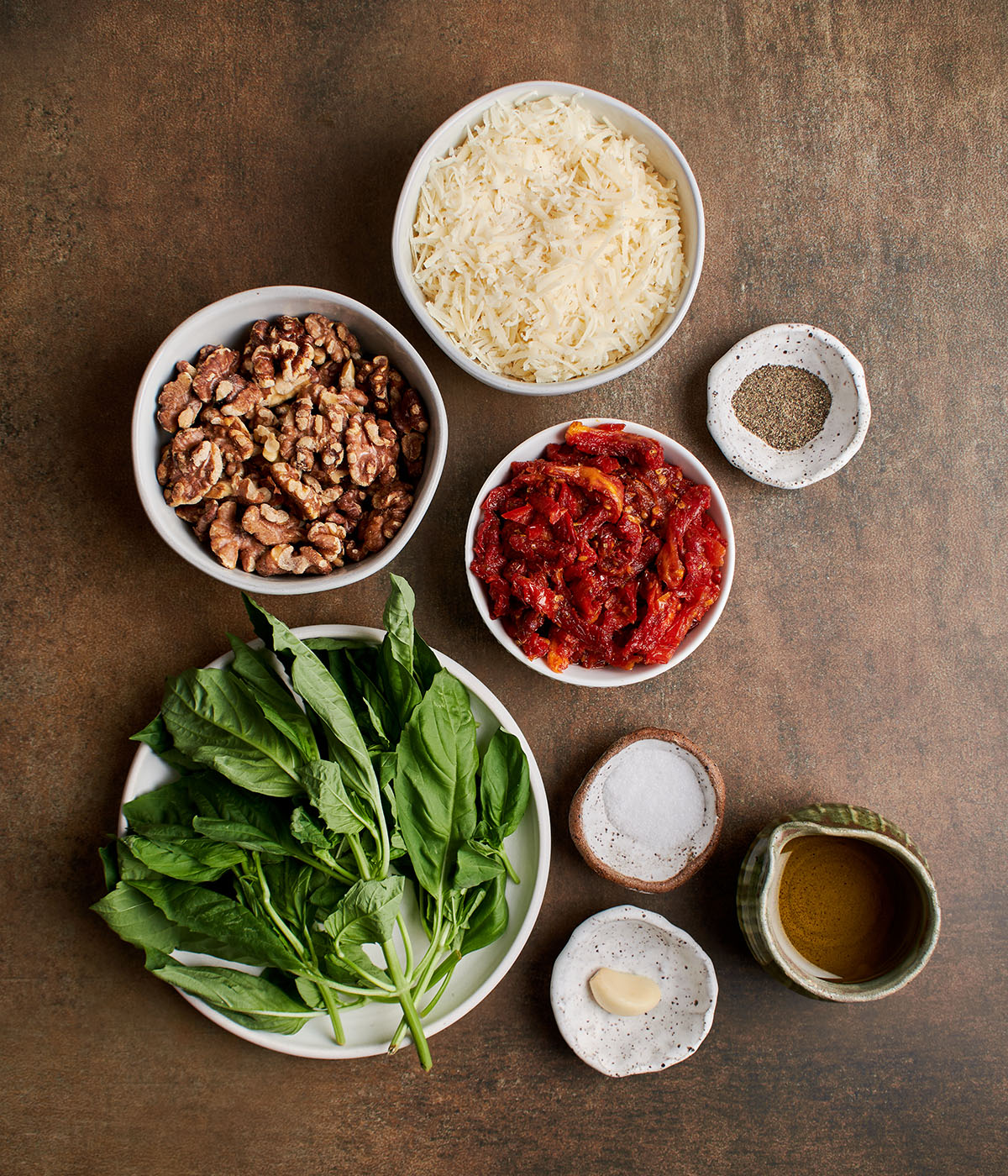 ingredients for pesto