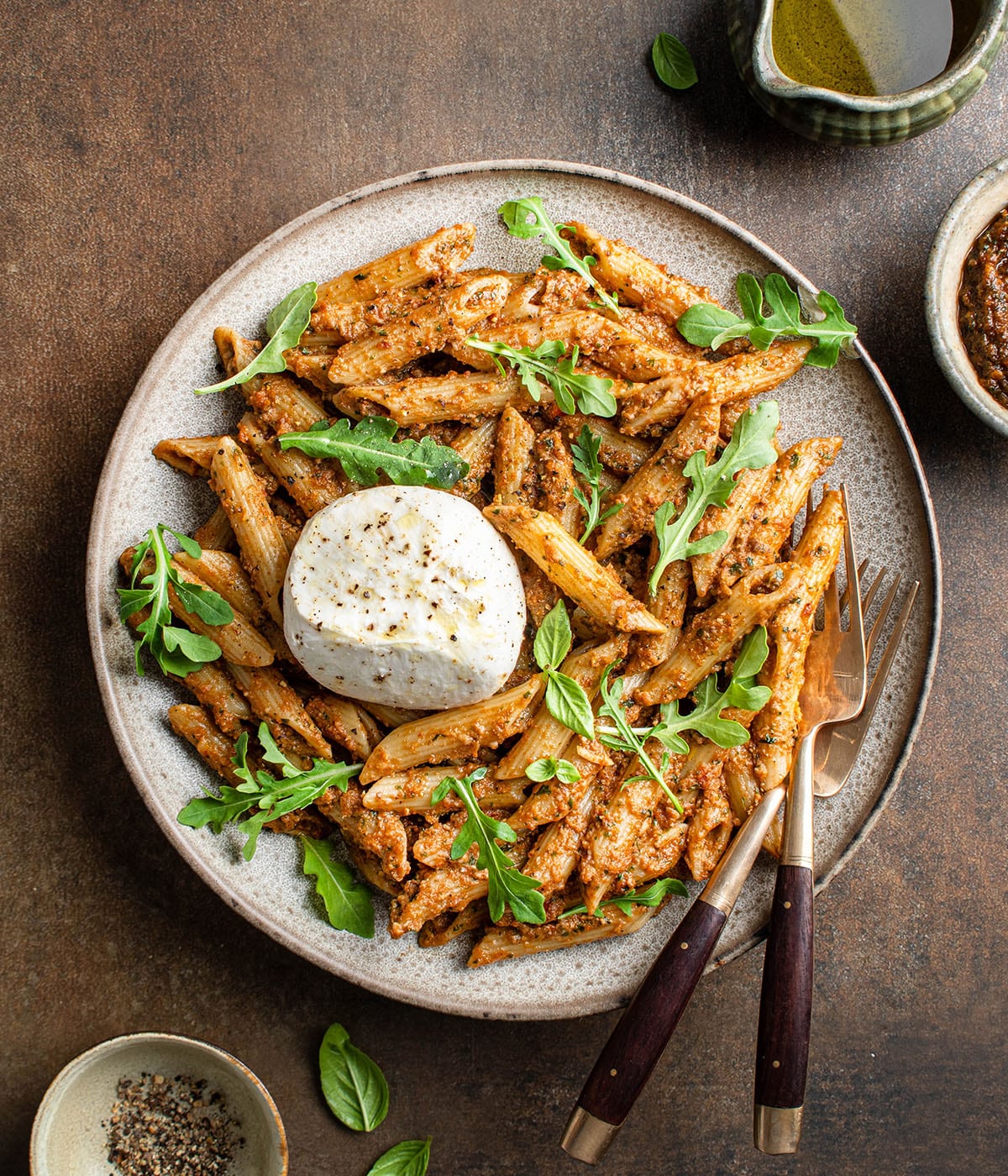 sun-dried tomato pesto pasta