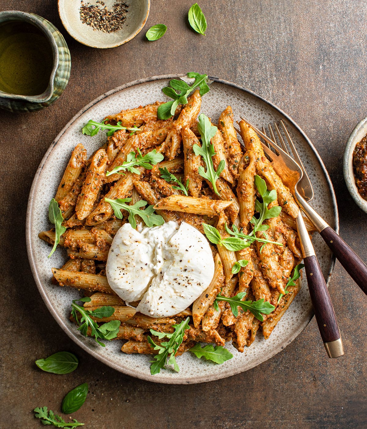 sun-dried tomato pesto pasta