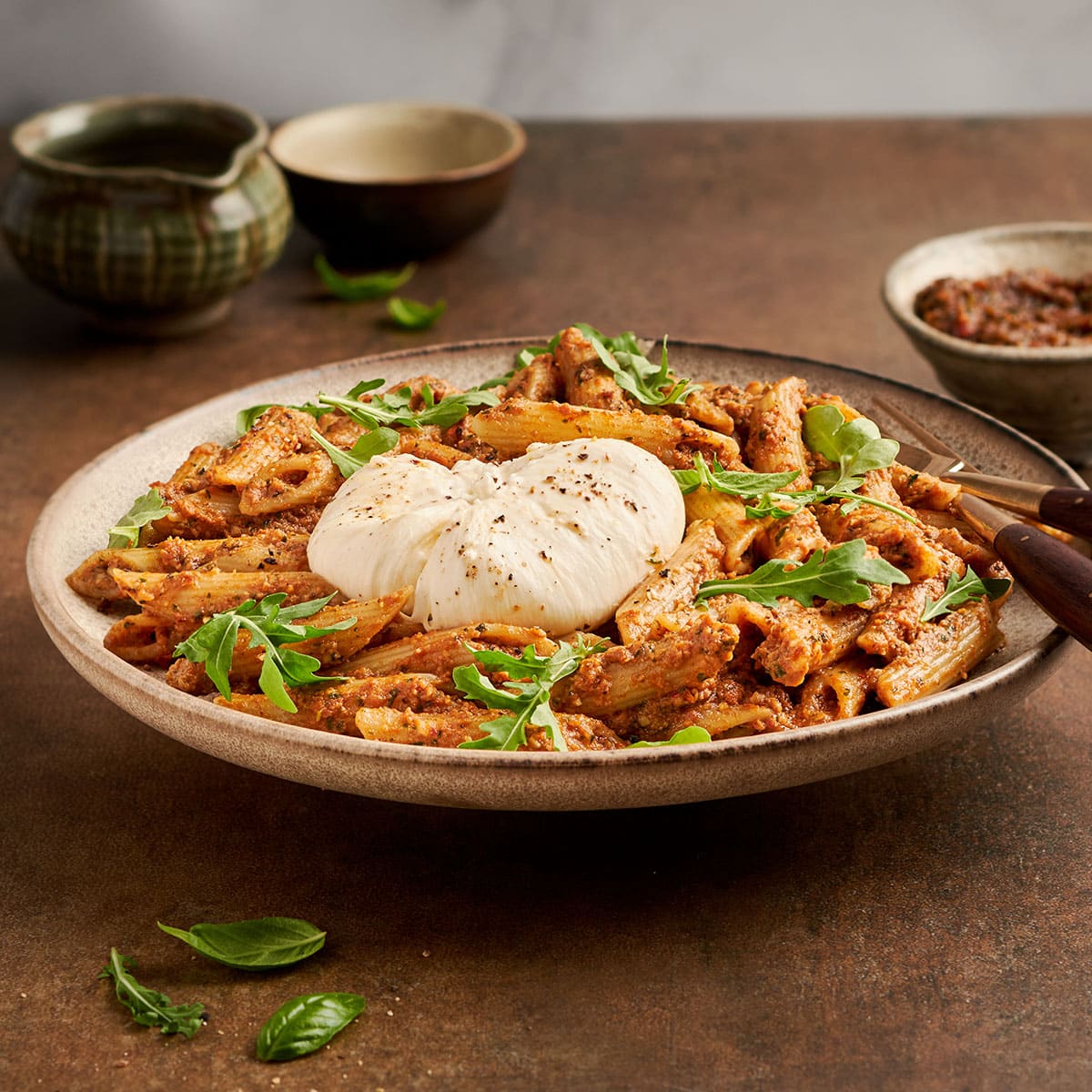 sun-dried tomato pesto pasta