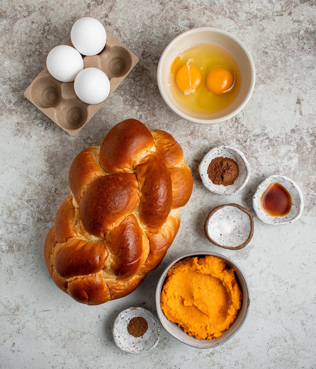 ingredients for french toast