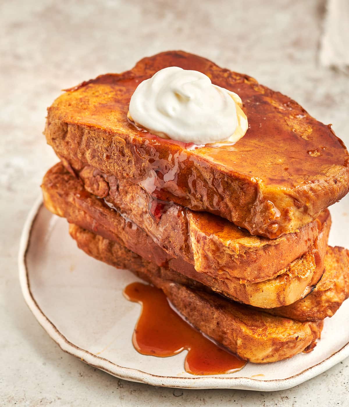 Sweet Potato French Toast - Cherry on my Sundae