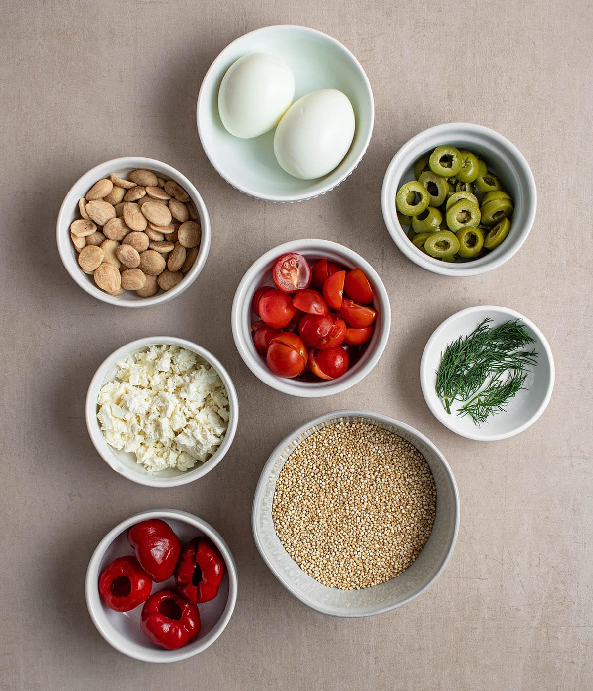 ingredients for salad