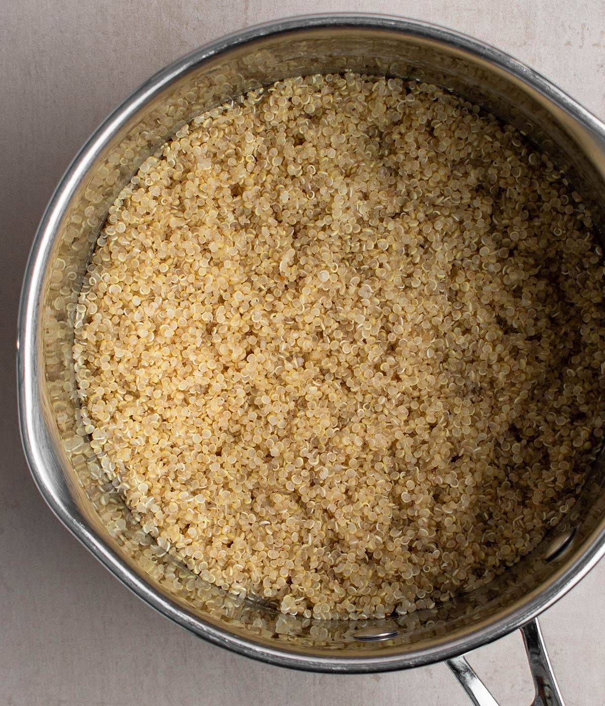 cooked quinoa