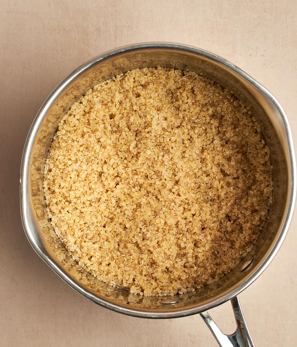 cooked quinoa