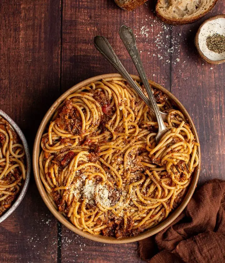 Roasted Vegetable Bolognese - Cherry on my Sundae