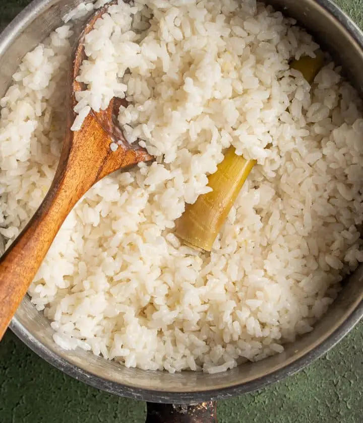 lemongrass coconut rice