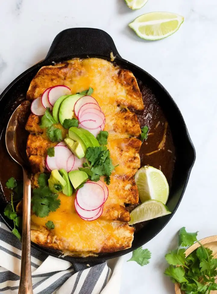 Short Rib Enchiladas Roja