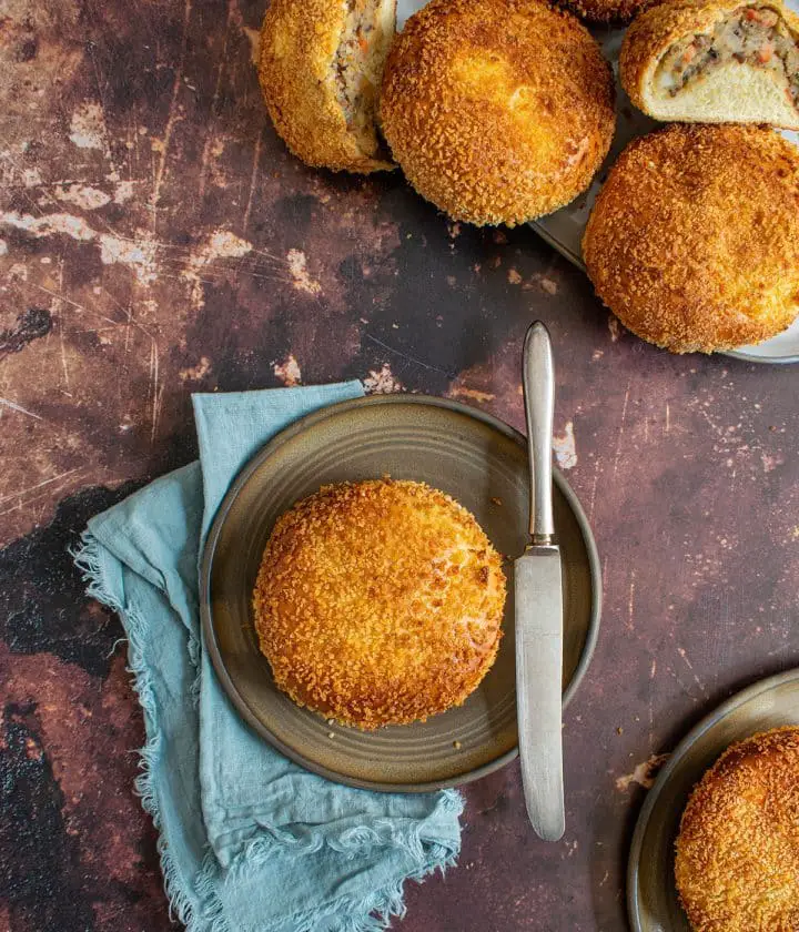 korean croquette bread