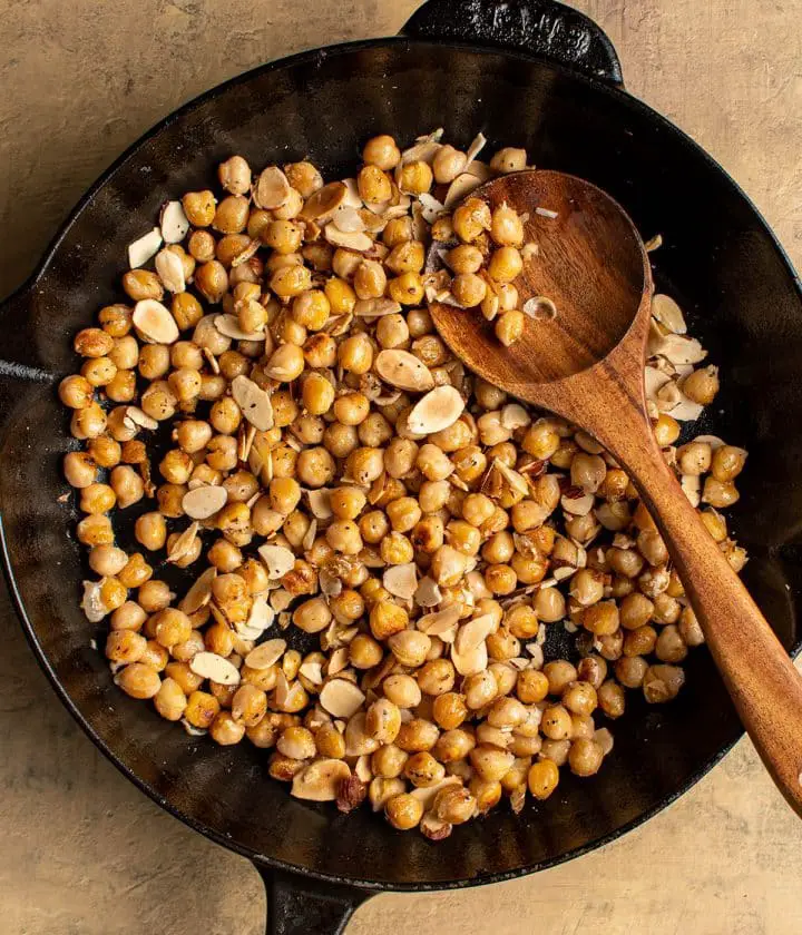 crispy chickpeas