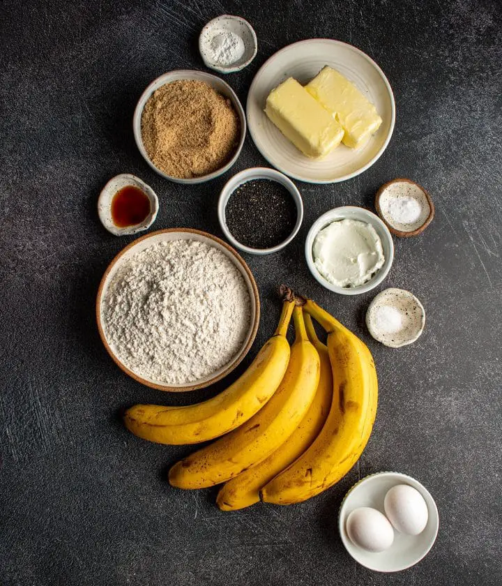 ingredients for cake