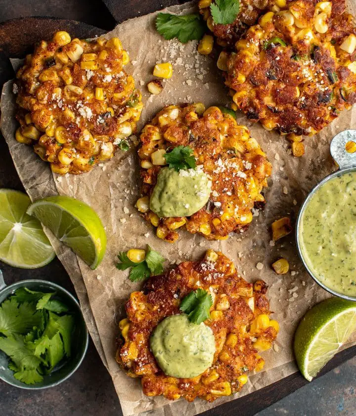 Mexican Corn Fritters - Cherry on my Sundae