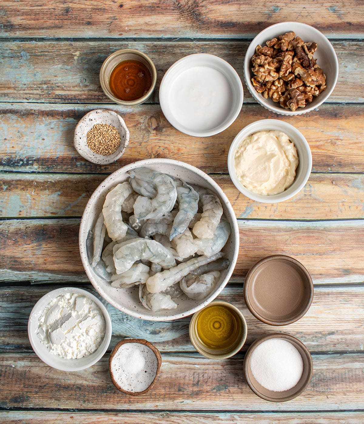 ingredients for shrimp