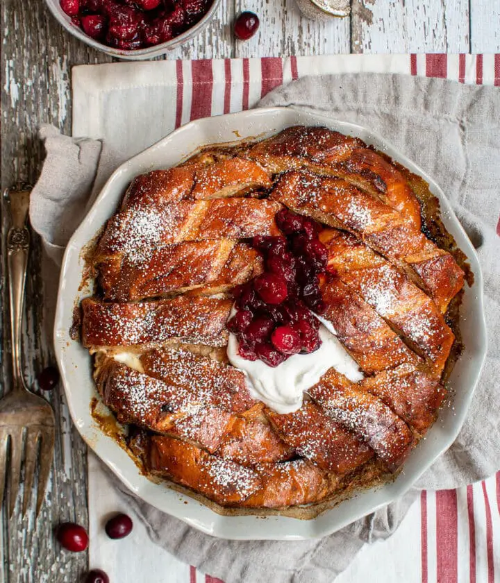 overnight gingerbread french toast