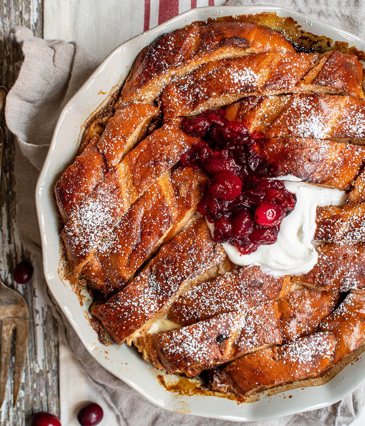 overnight gingerbread french toast