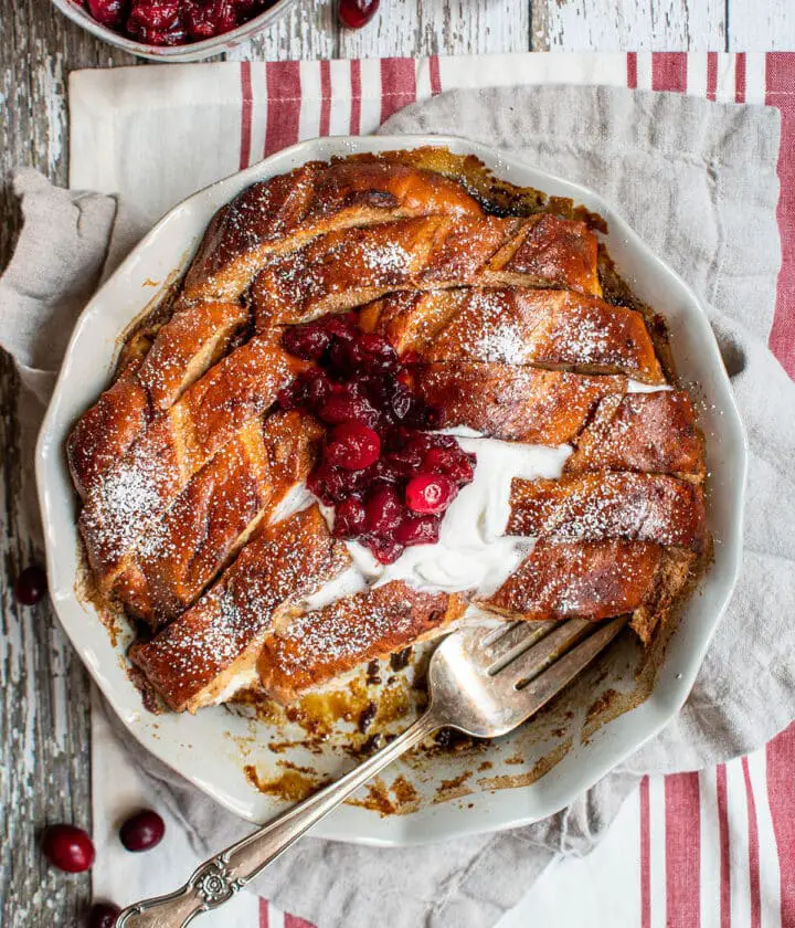 overnight gingerbread french toast