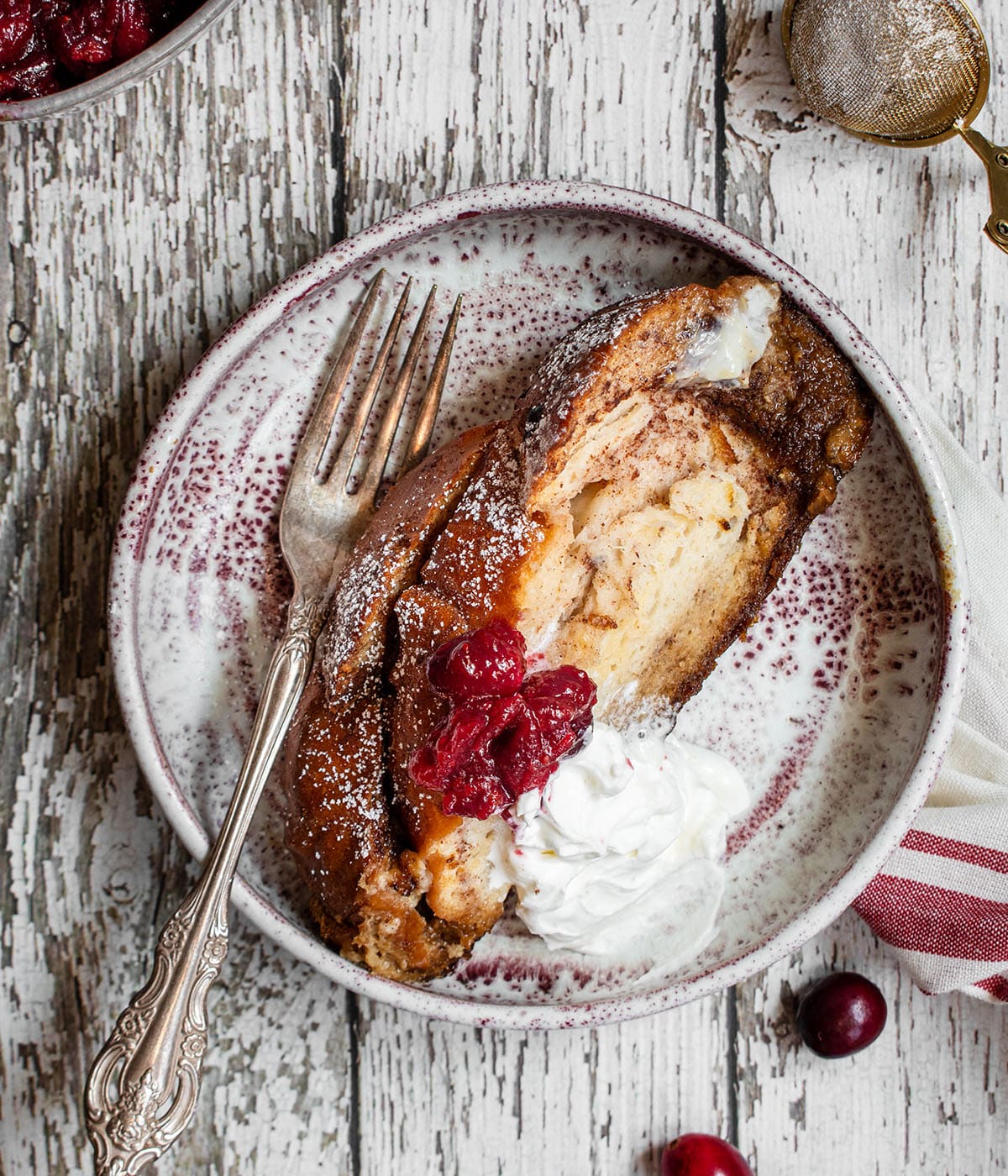 overnight gingerbread french toast