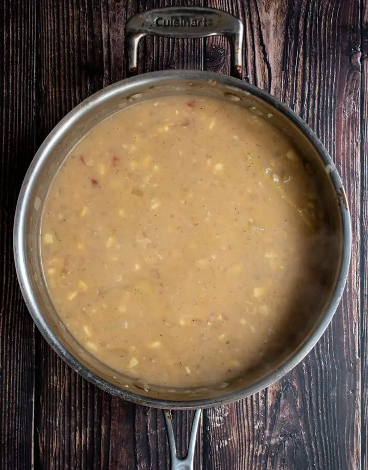 cook potatoes and corn until tender