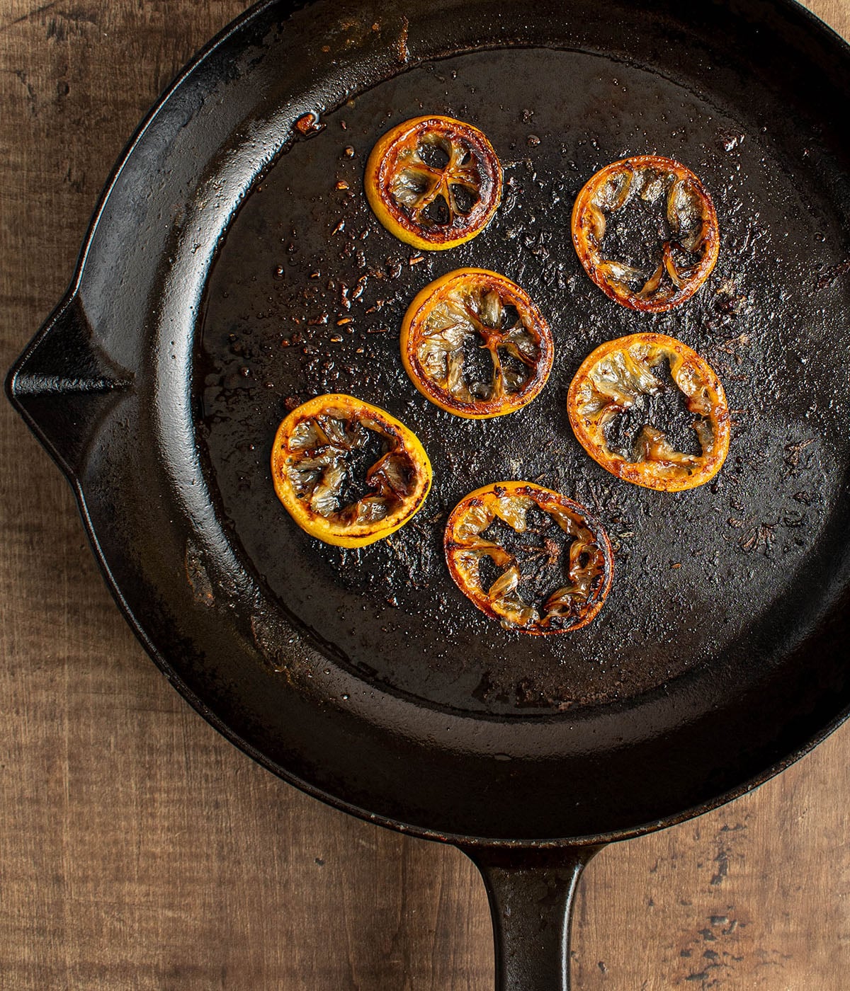 caramelize the lemon