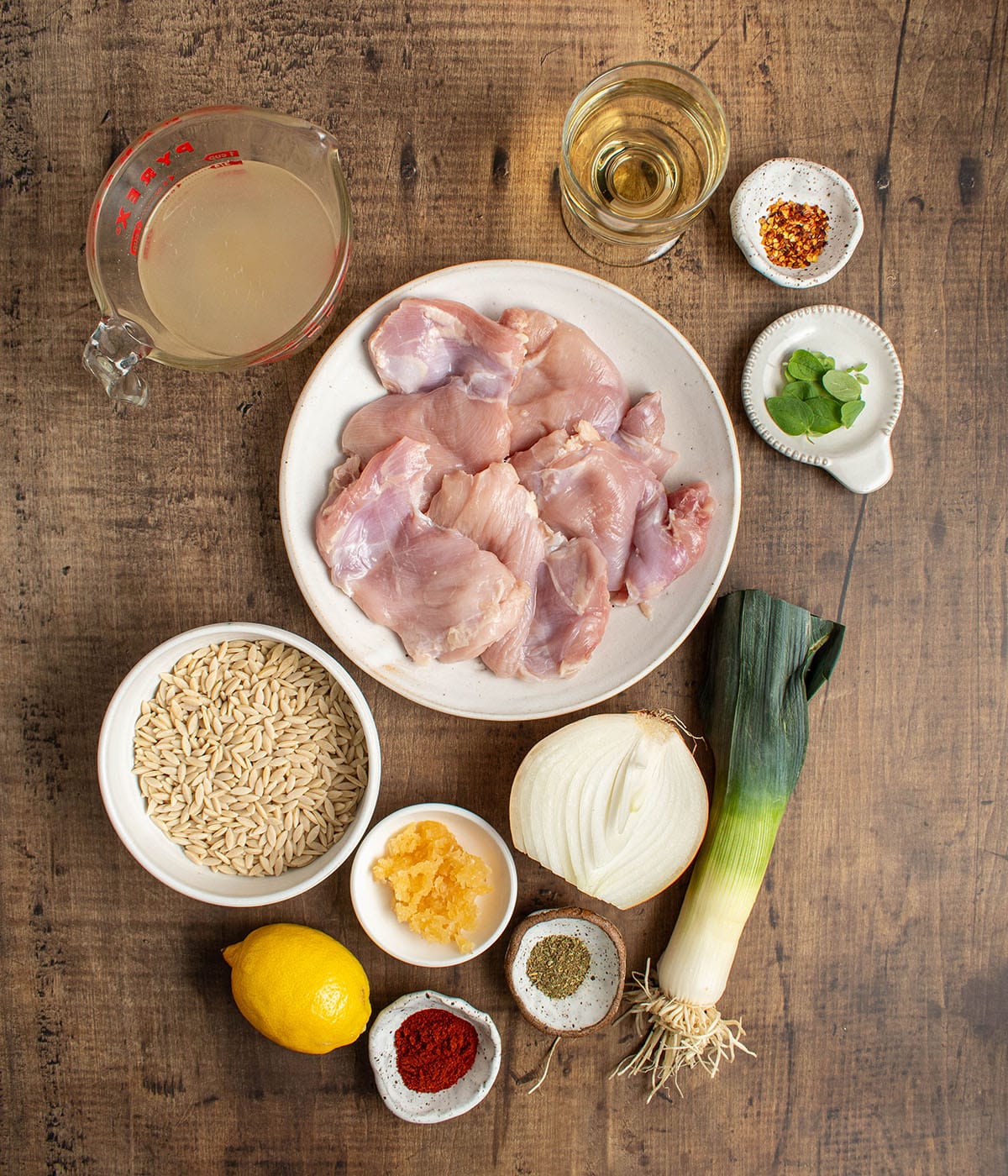 ingredients for chicken